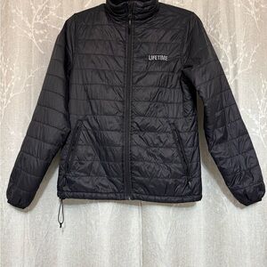 Black Windbreaker Jacket